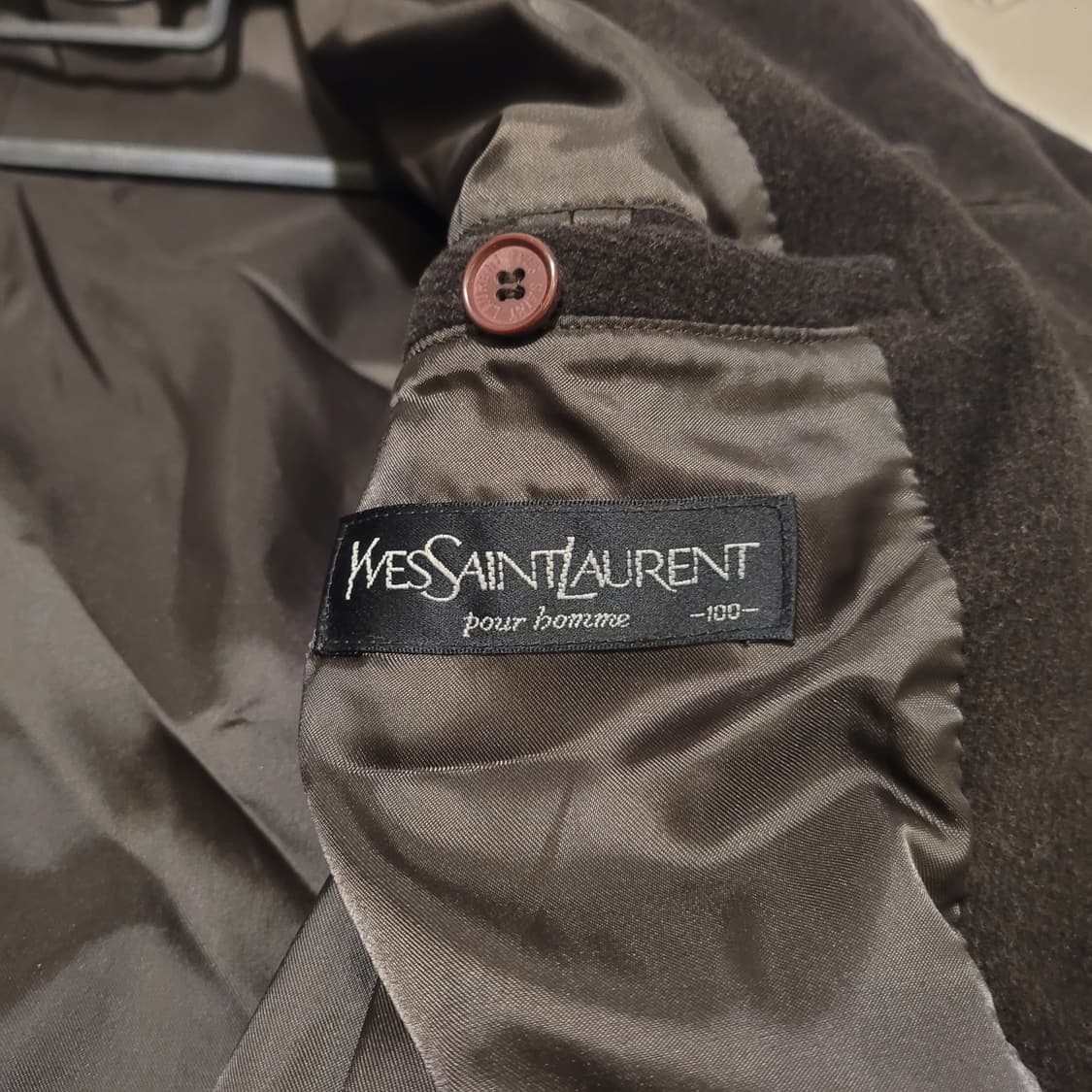 입생로랑 뿌르옴므 울 코트 100 상품이미지5