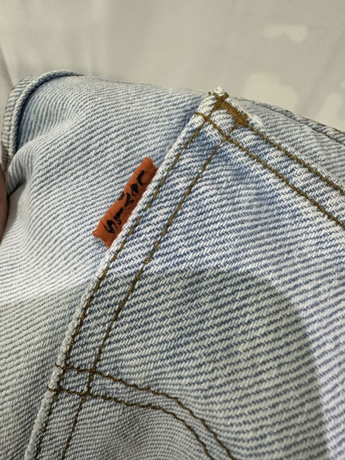 [W28L34] LEVI'S 리바이스652 90s USA 오렌지탭빈티지 상품이미지3