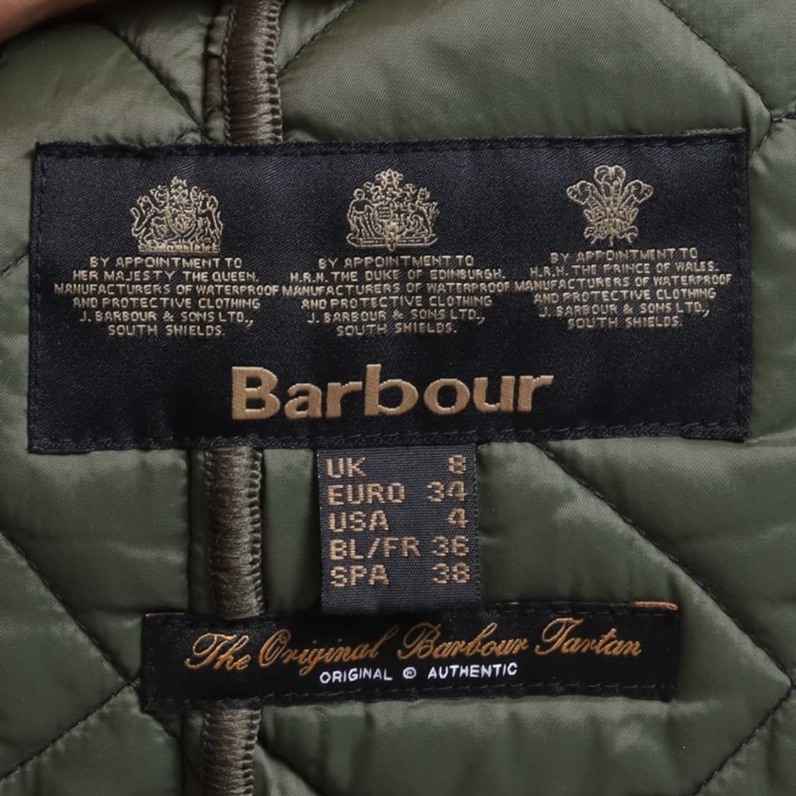 바버 Barbour Deveron Quilted Jacket 
 상품이미지8