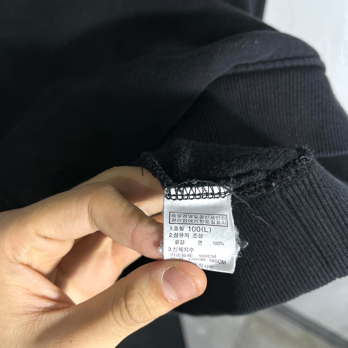 노스페이스 자수로고 후드티 상품이미지4