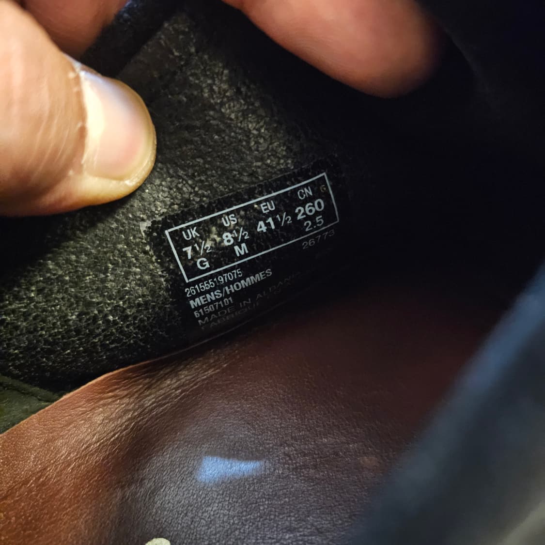 260 클락스 왈라비 스웨이드 블랙 상품이미지8