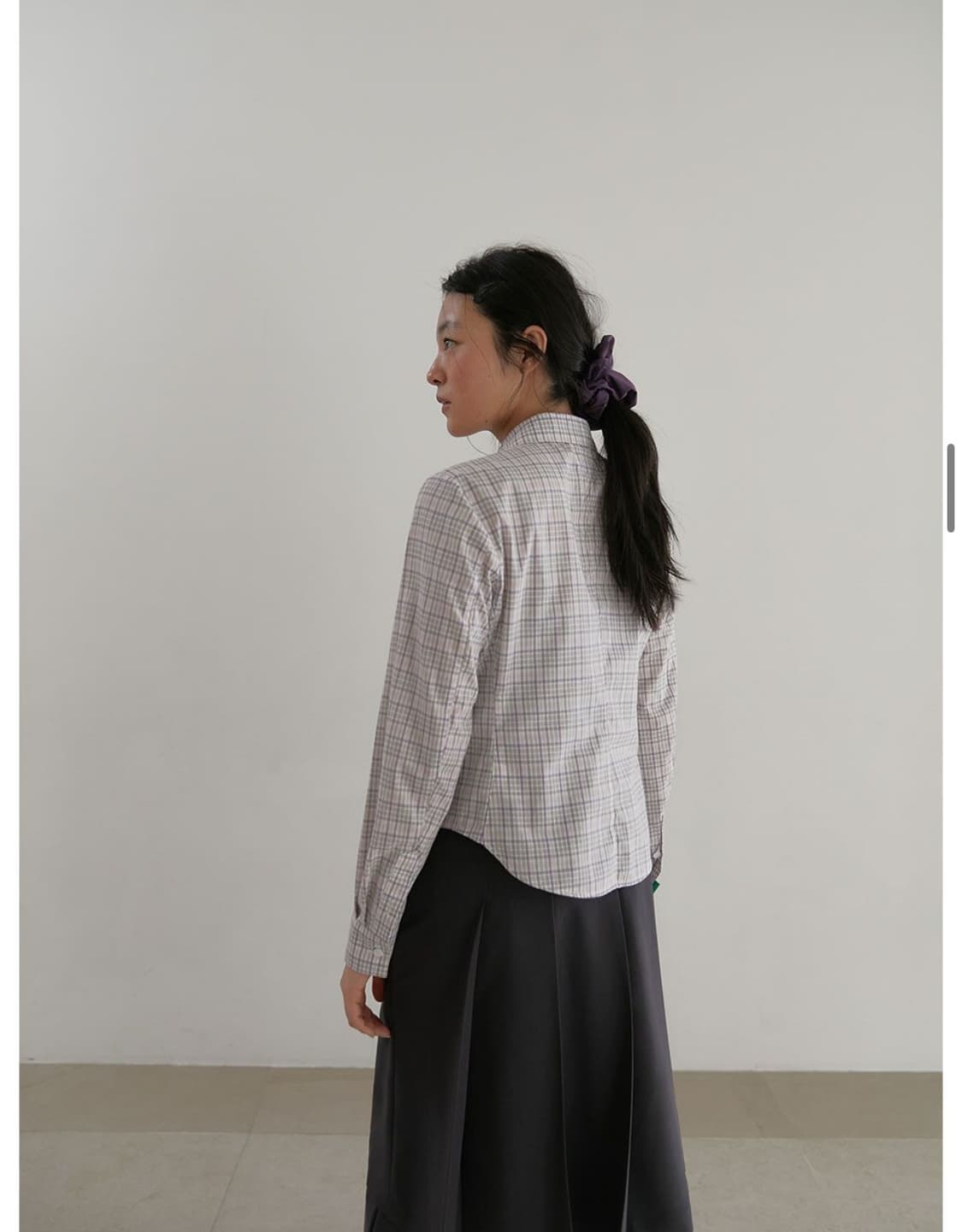 check shirt pink 상품이미지4