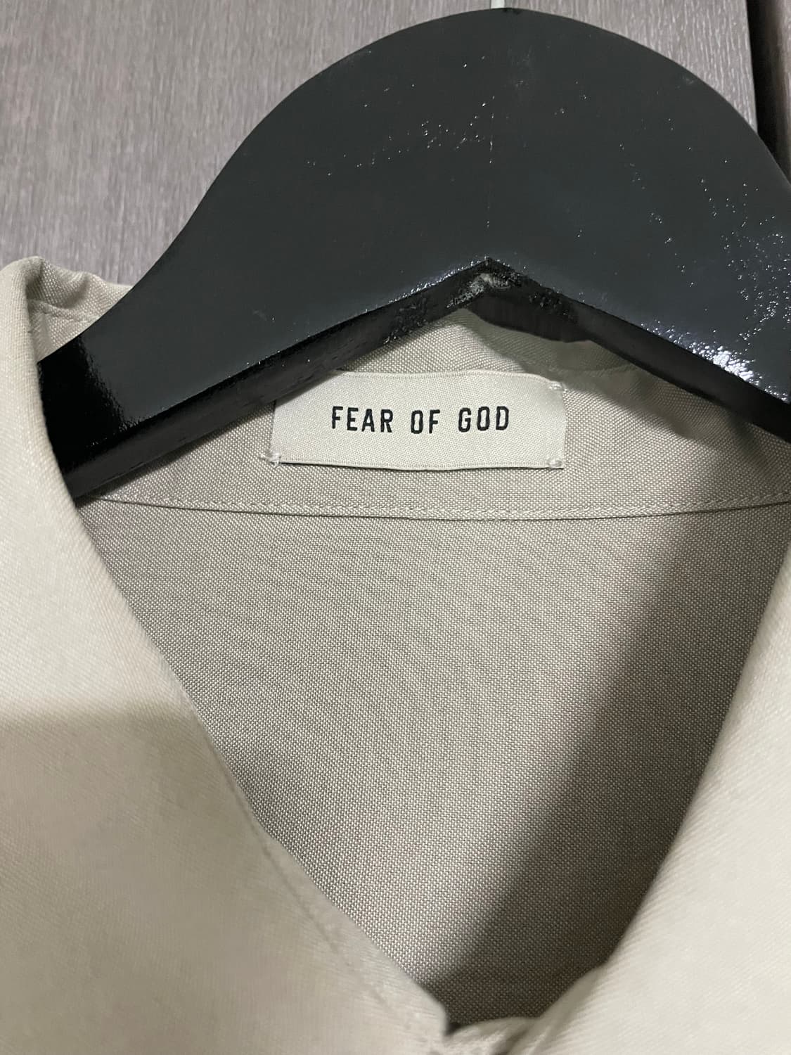 Fear of God 이터널 오버 셔츠 베이지 상품이미지4