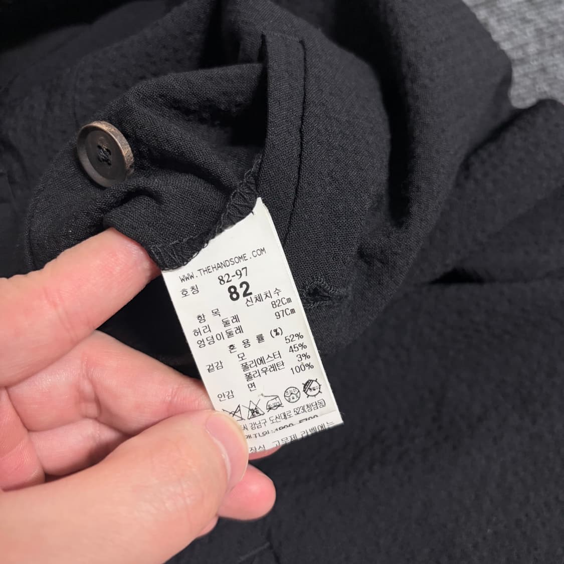 타임 옴므 22ss 스트레이트핏 슬랙스 상품이미지4