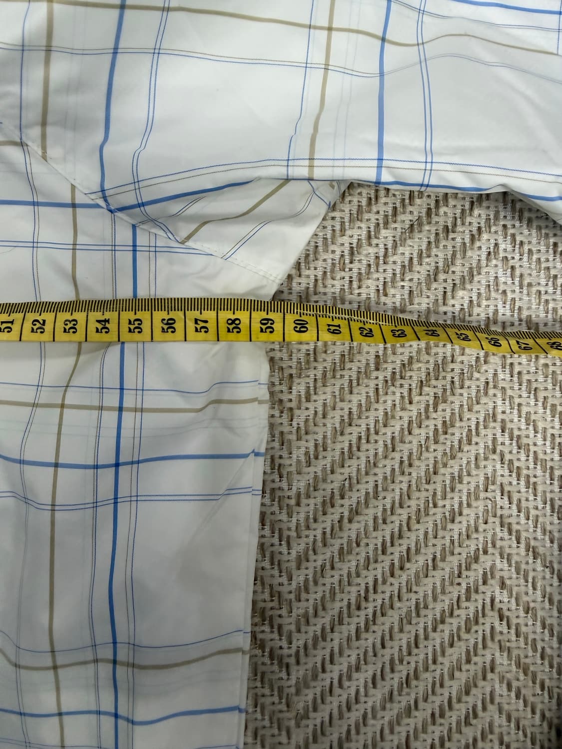 새제품) 나이키 남성 체크 패턴 바람막이 자켓 L 상품이미지9