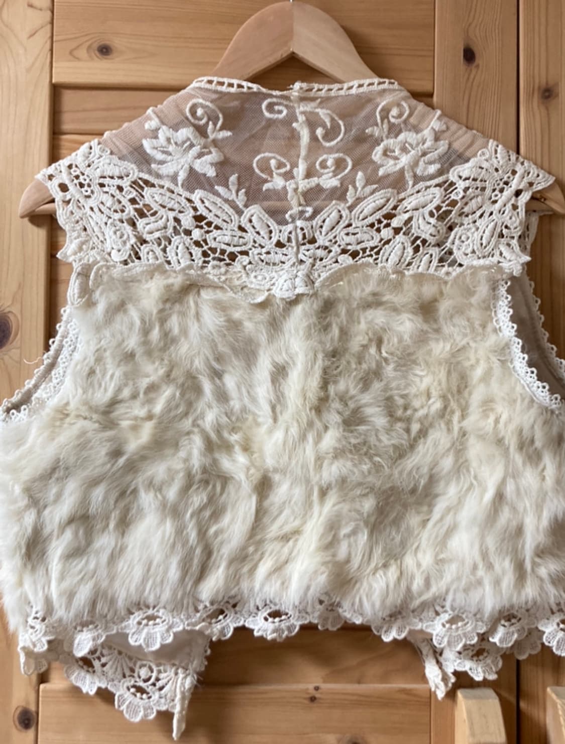 레이스 코튼 베스트 가디건 상품이미지3