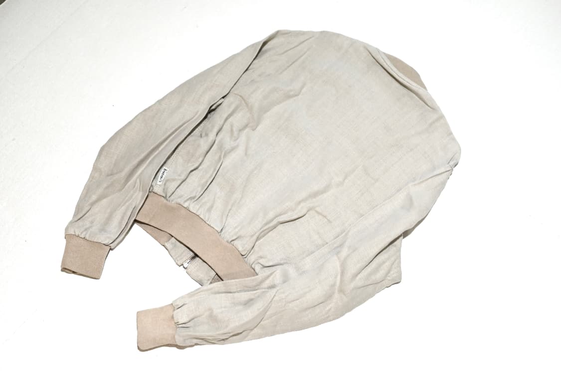 Armani jeans 90s linen bomber 상품이미지5