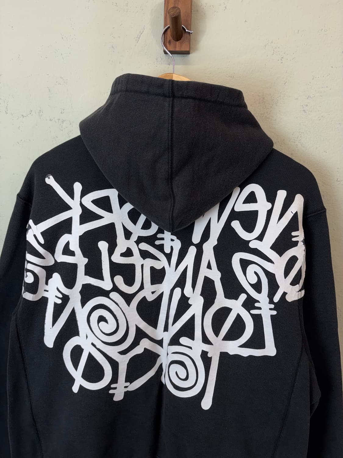 스투시 00s 아카이브 그래피티 월드투어 후드집업 상품이미지5