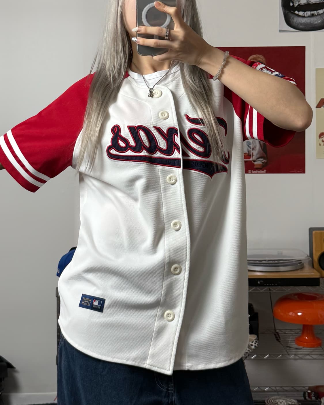 MLB 00s 텍사스 베이스볼 져지 상품이미지2