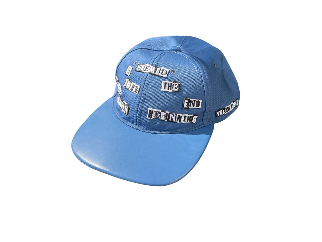 발렌티노 램스레더 패치캡/레어 상품이미지4