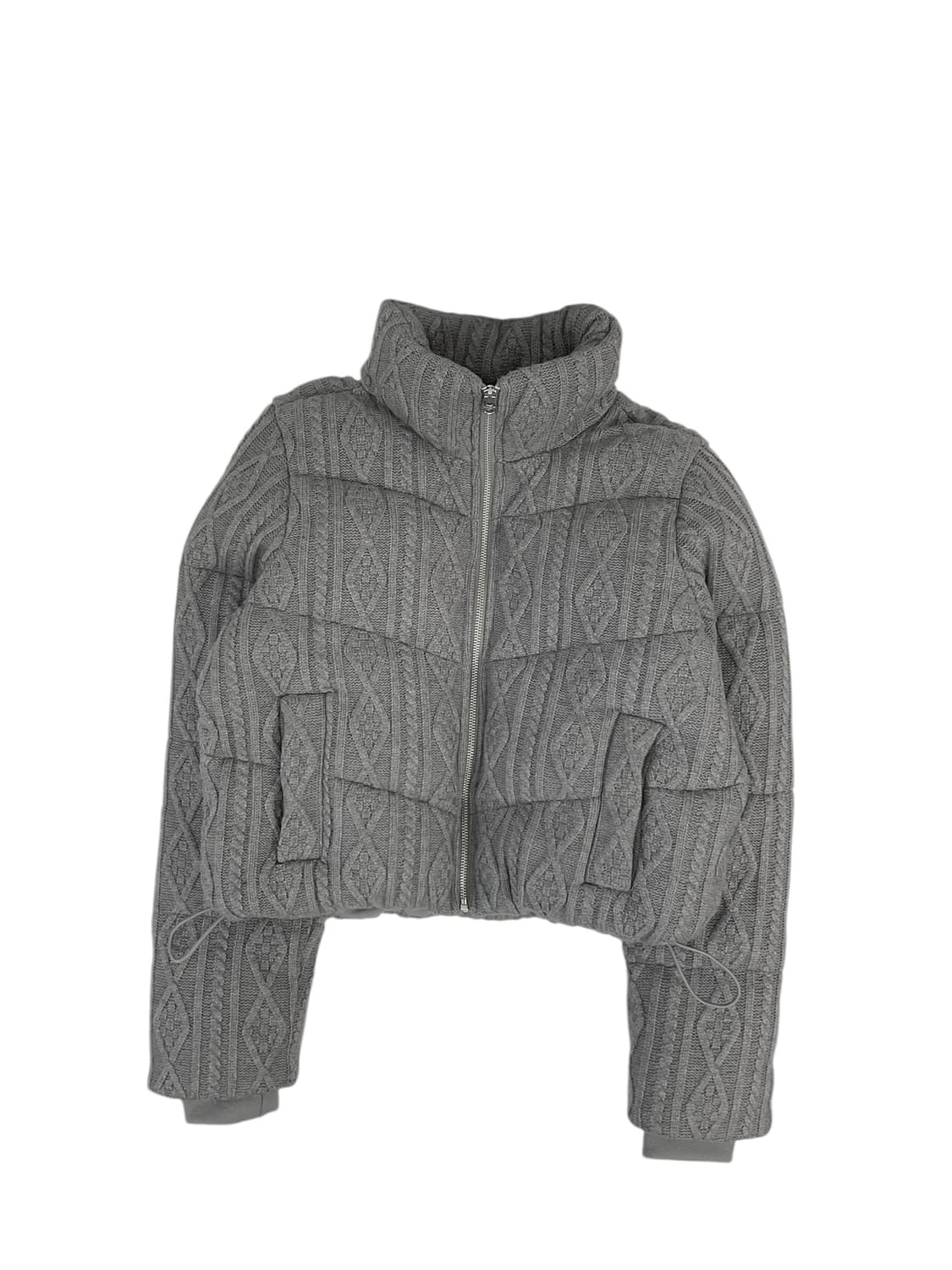 홀리스터 니트 숏 패딩 (s) 상품이미지2