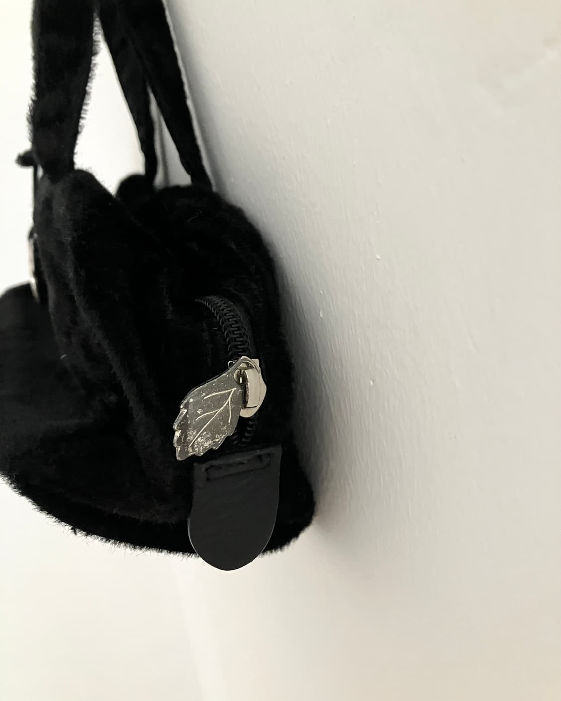 블랙 미니 퍼 백 상품이미지7