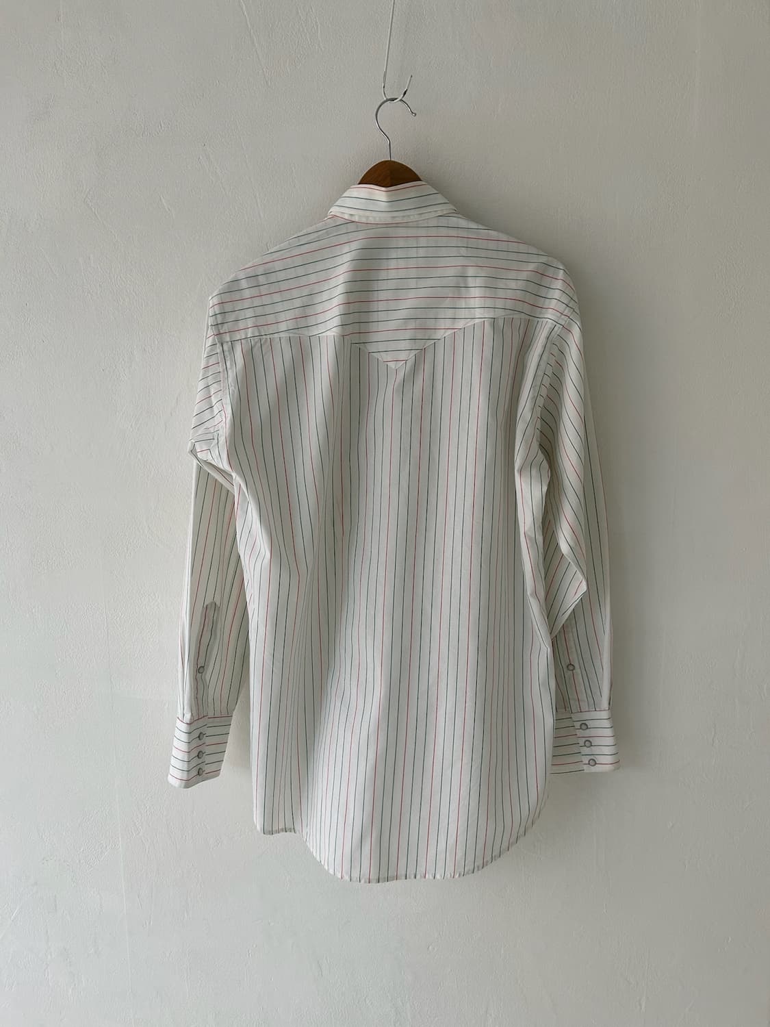90's vtg Ruddock Mfg Stripe Western shir 상품이미지8
