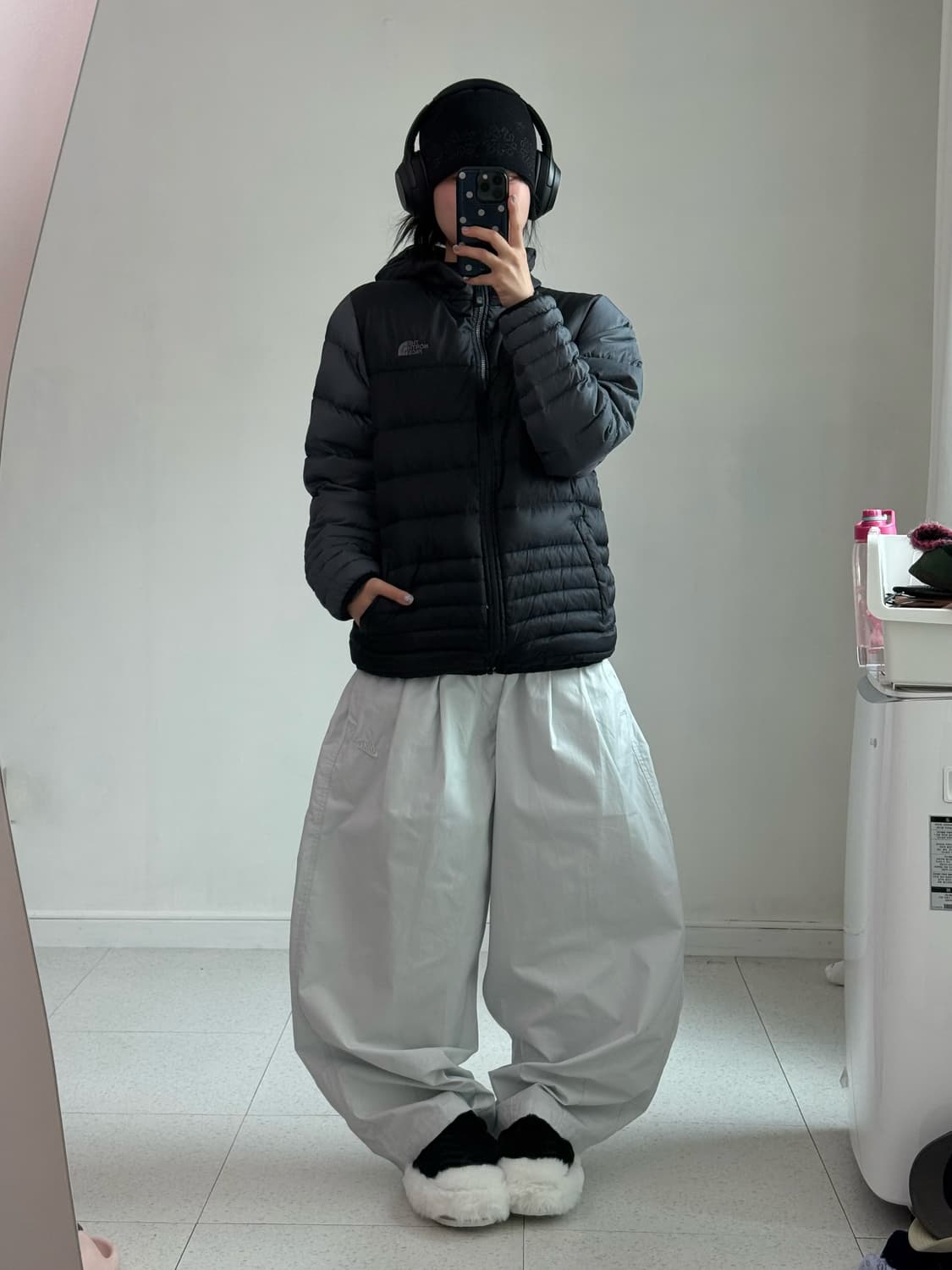 나이키 벌룬핏 아이보리 팬츠 상품이미지5