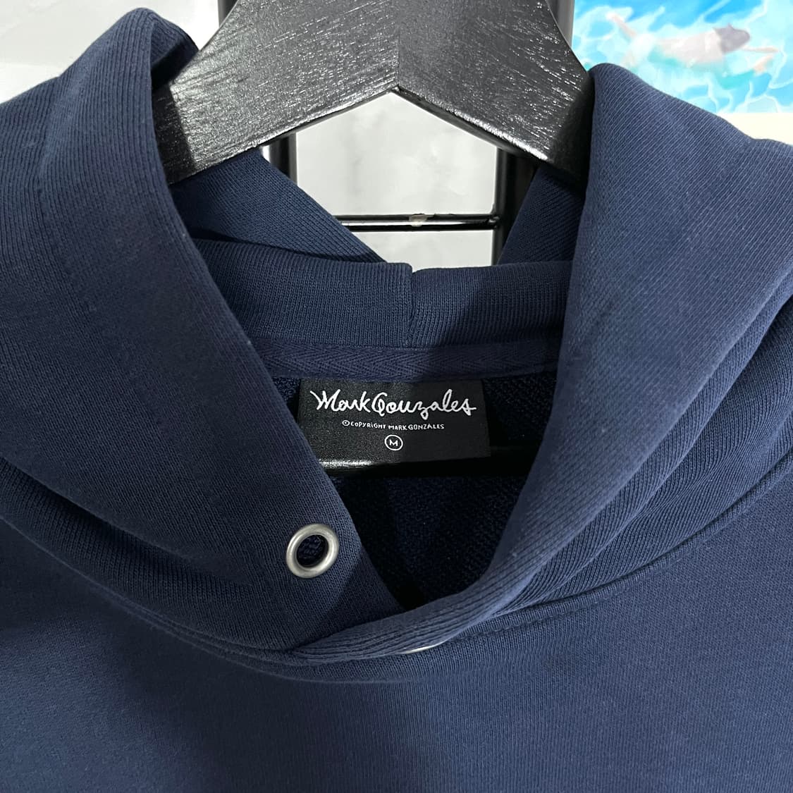 마크곤잘레스 레터링 로고 후드티 상품이미지5