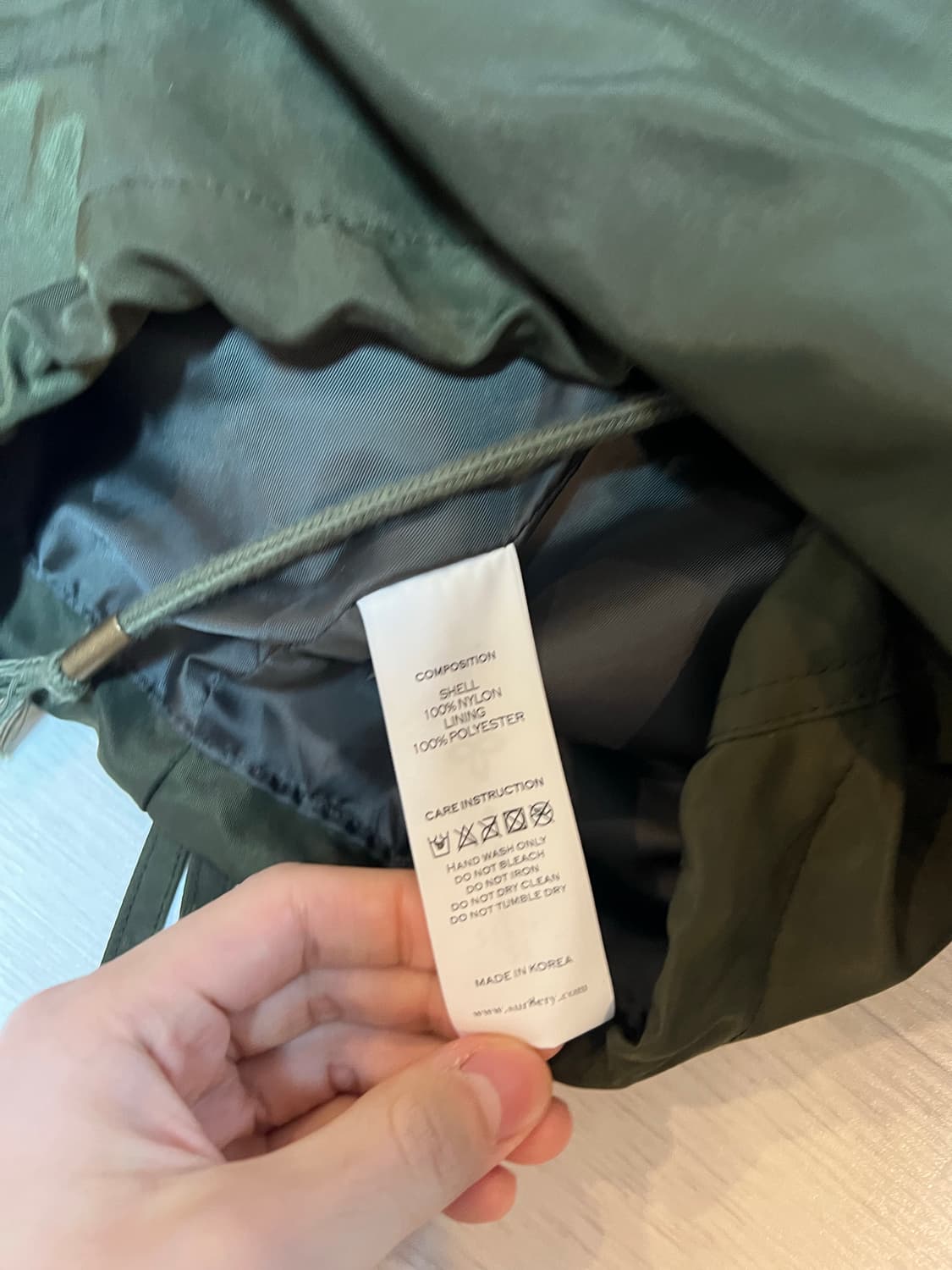 써저리 이카루스 카키 자켓 L 상품이미지5