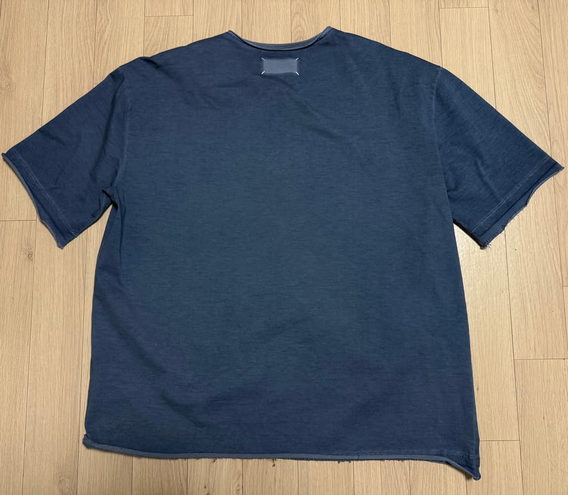 마르지엘라(Maison Margiela) 컷아웃 워시드 T-Shirt L 상품이미지3