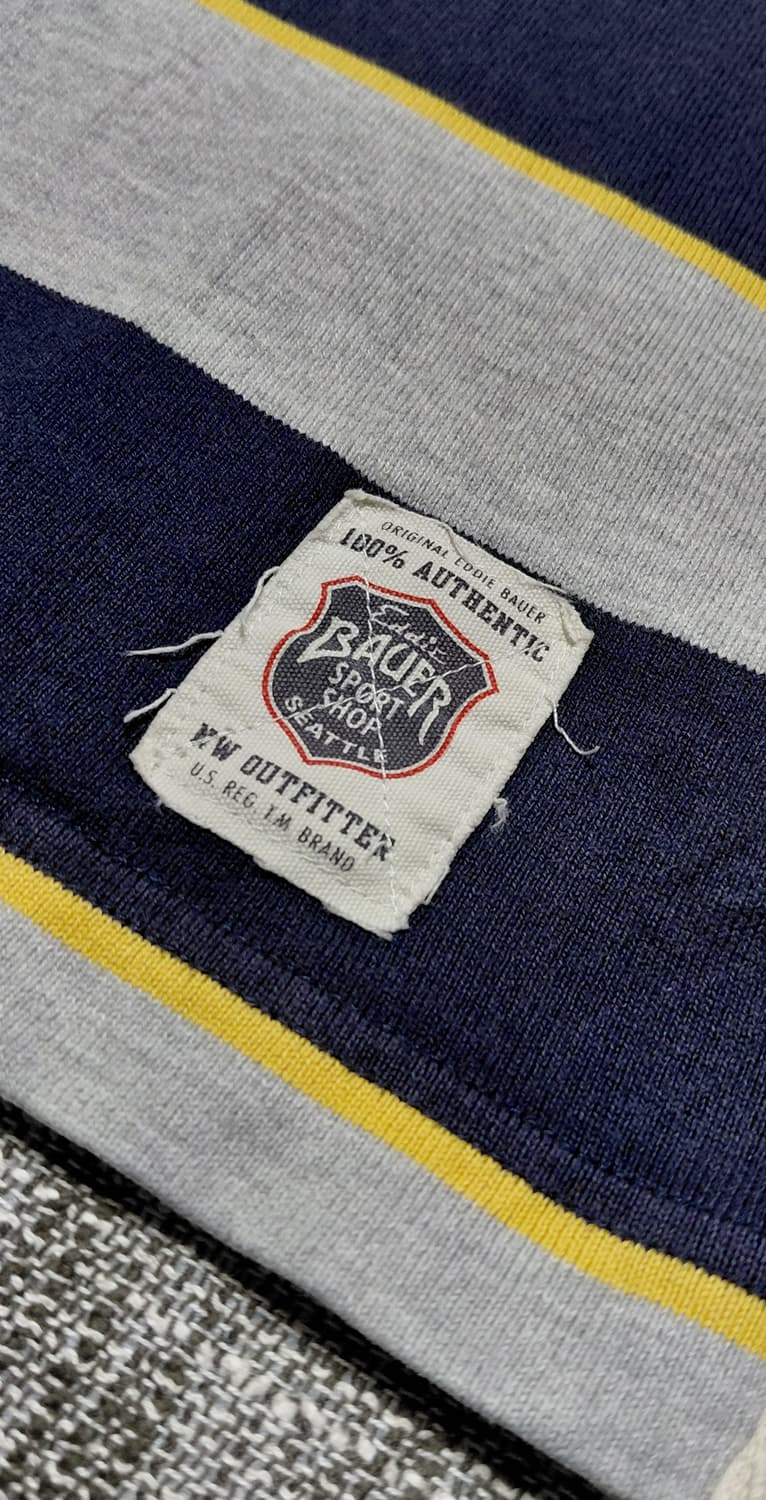 [M] 에디바우어 NW OUTFITTER 빈티지 럭비 셔츠 상품이미지7