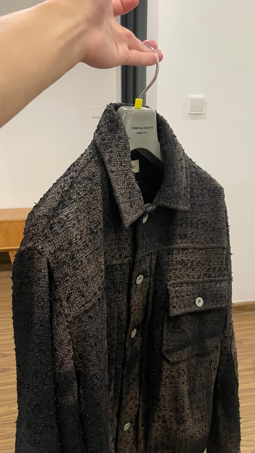 지용킴 24ss 트위드 트러커 자켓 상품이미지5