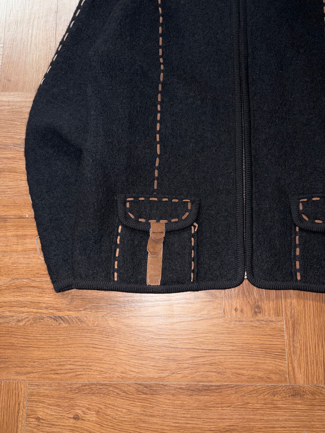 빈티지 스티치 울 자켓 상품이미지8