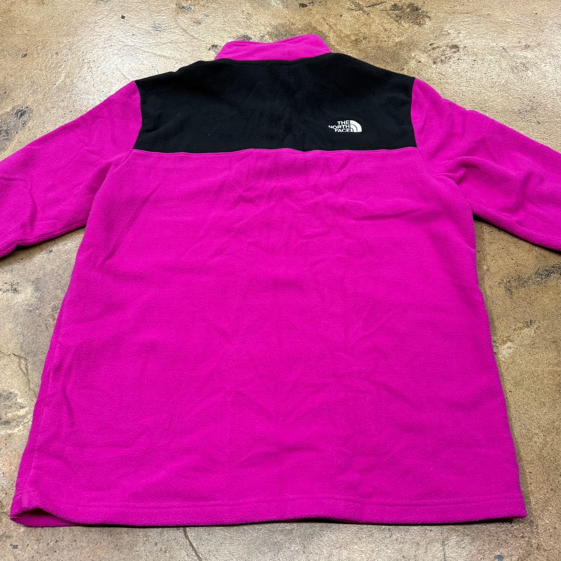 [정품/L] 노스페이스 핑크 블랙 플리스 b16 상품이미지4