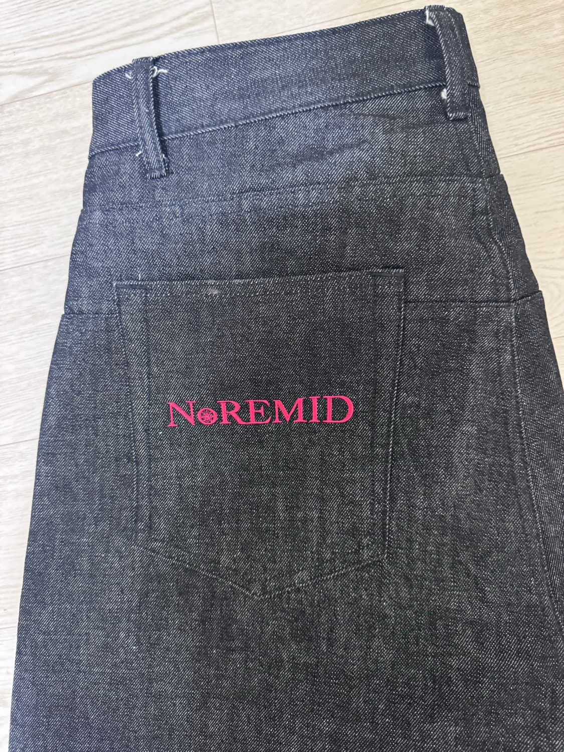 Noremid 리짓 데님 팬츠 red 상품이미지3