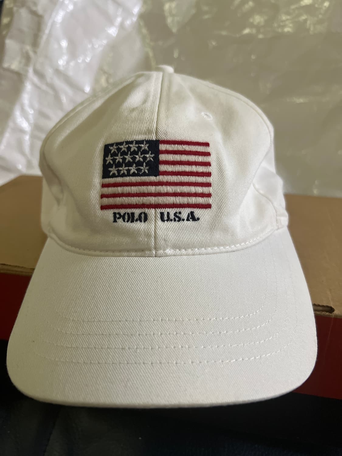 90s 폴로스포츠 성조기 모자 상품이미지1