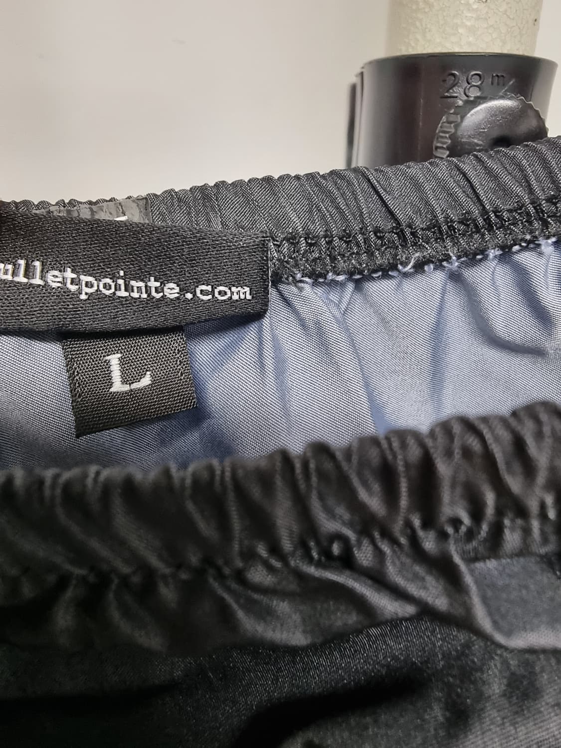 불릿포인트 블랙 성인발레 웜업 점프수트 L 77 상품이미지6