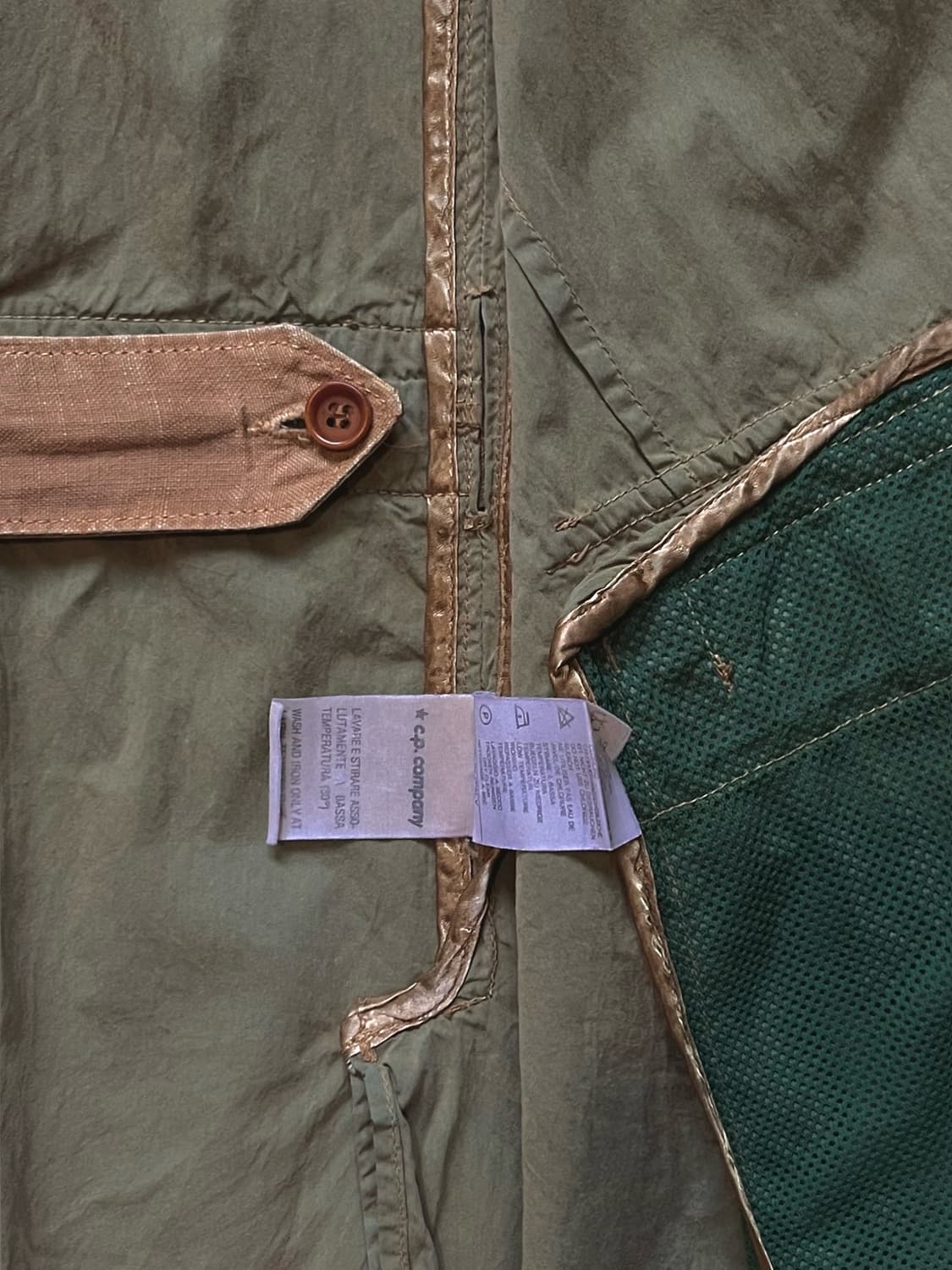 89SS CP컴퍼니 아카이브 나일론 사파리 자켓 상품이미지6