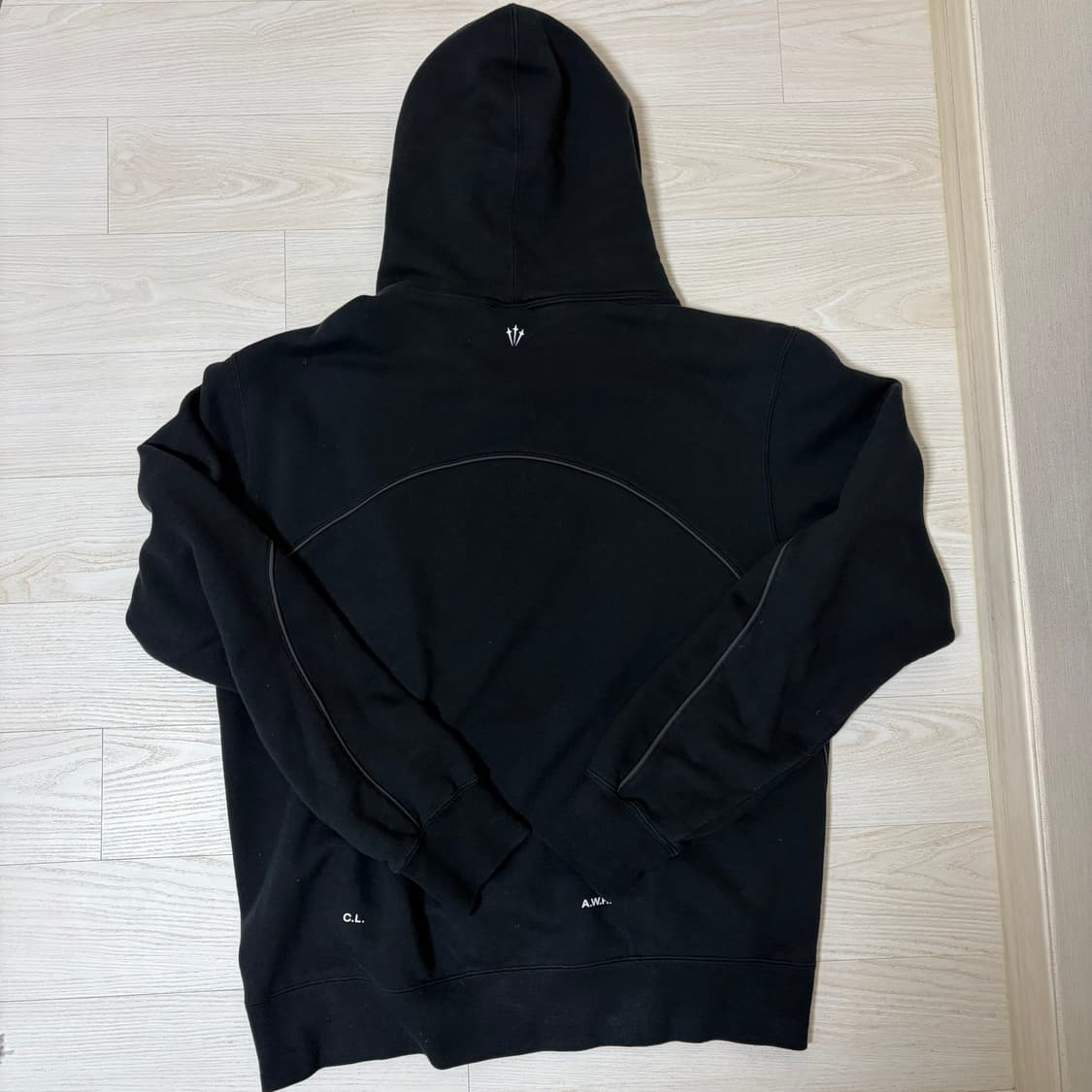 나이키 녹타 플리스 후드, 팬츠 셋업 m 블랙 상품이미지3