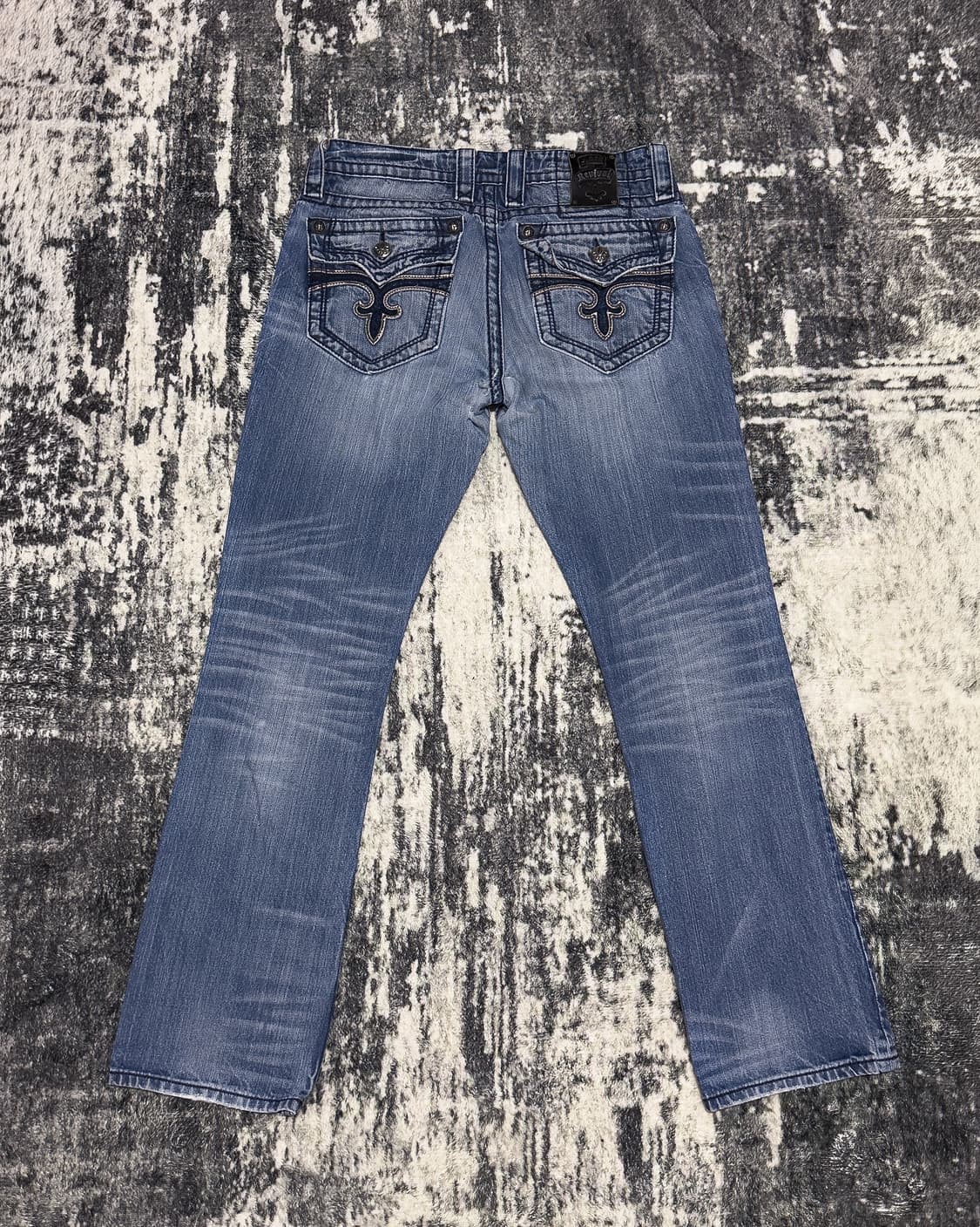 {Rock Revival} Y2K Signature Denim Jeans 상품이미지3