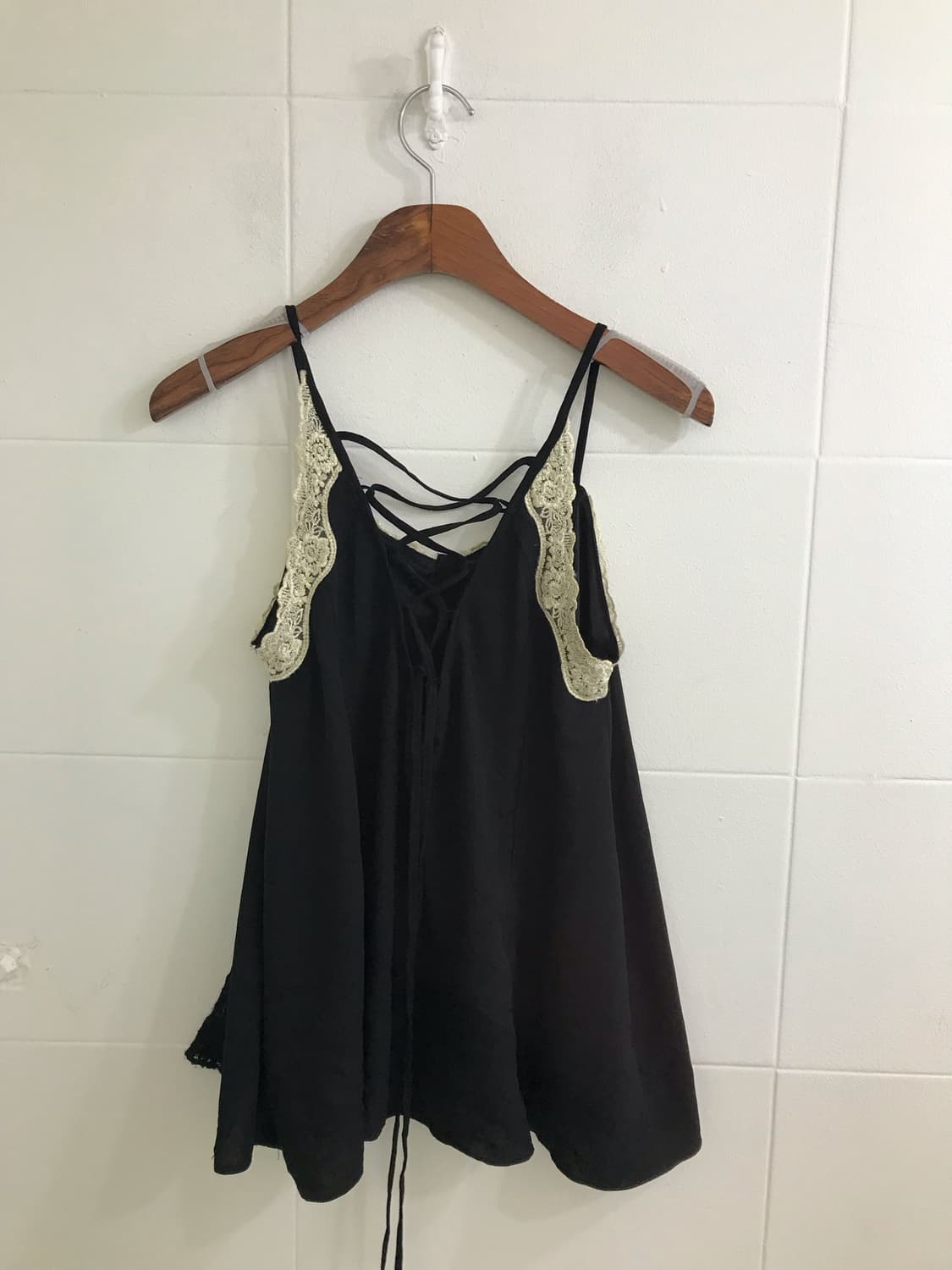 블랙 무채색 히메 레이스 니혼진 엑팜깔 코디세트 상품이미지6