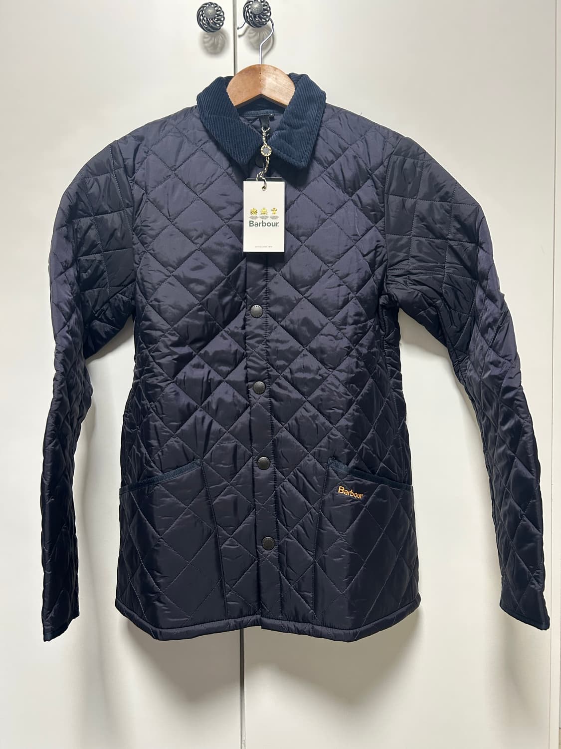 바버 헤리티지 리데스데일 네이비 S(새상품) 상품이미지1