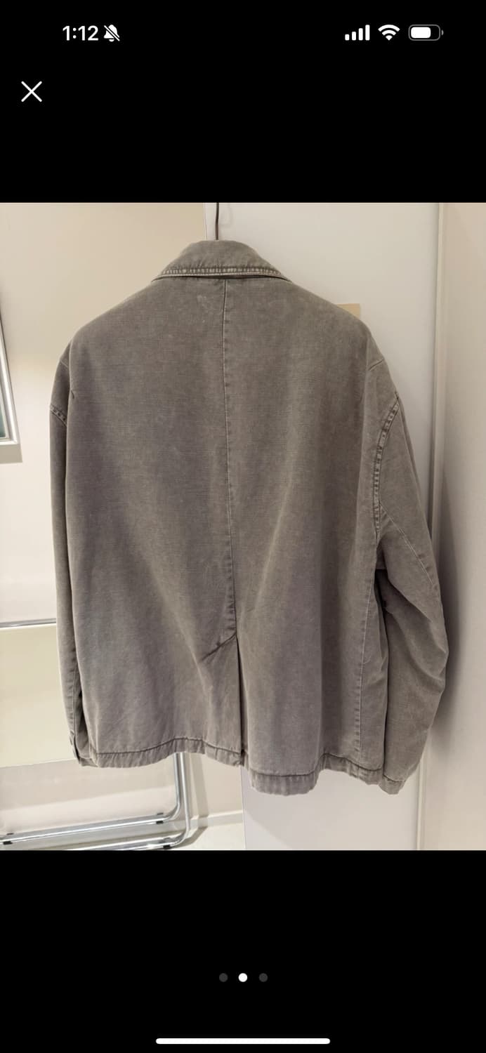 자라 회색 블레이저 (데님소재) M 상품이미지2