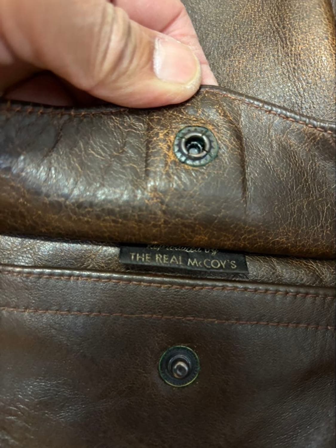 (38) 리얼맥코이 a-2 가죽자켓 상품이미지10