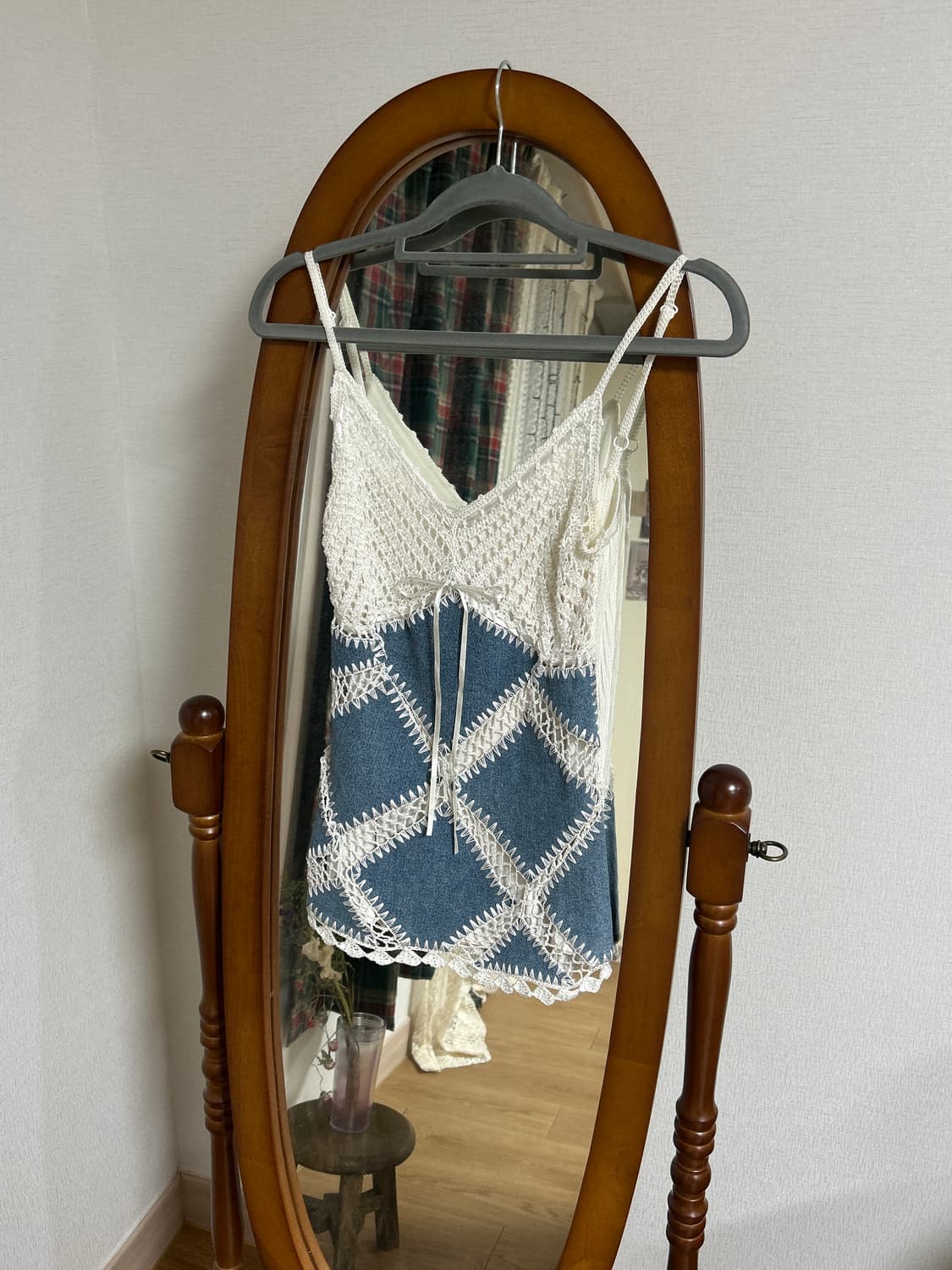 데님 코르셰 슬리브리스 상품이미지1