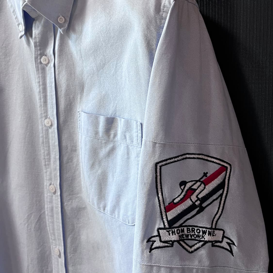 톰 브라운 10s, 패치 울 옥스포드 셔츠 상품이미지7