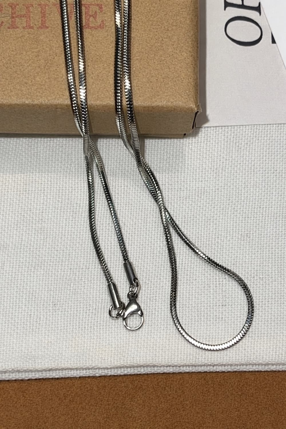 2mm 체인목걸이 남자목걸이 상품이미지6