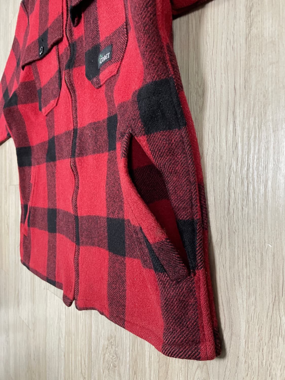 100~105) 70s 코뎃 체크 울 매키노(캐나다제)RRL&LVC&폴로 상품이미지8