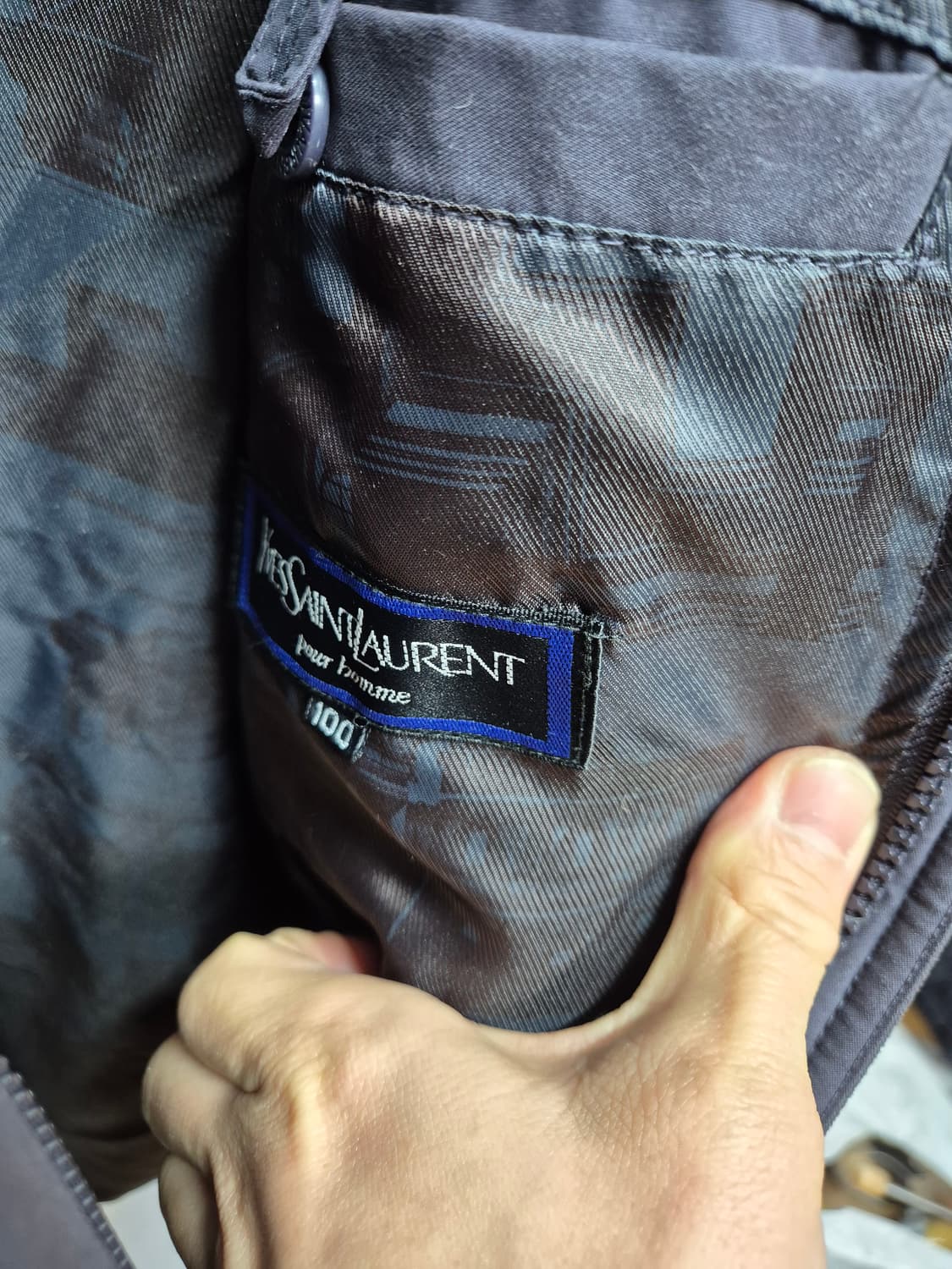 입생로랑 덕다운패딩자켓 상품이미지5