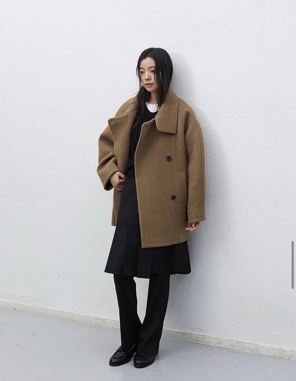 제너럴아이디어 오버핏 코트 (새상품) 상품이미지3