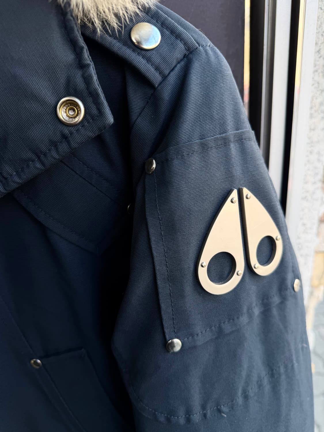 S/ 무스너클 스틸링 폭스퍼 패딩 파카 상품이미지5