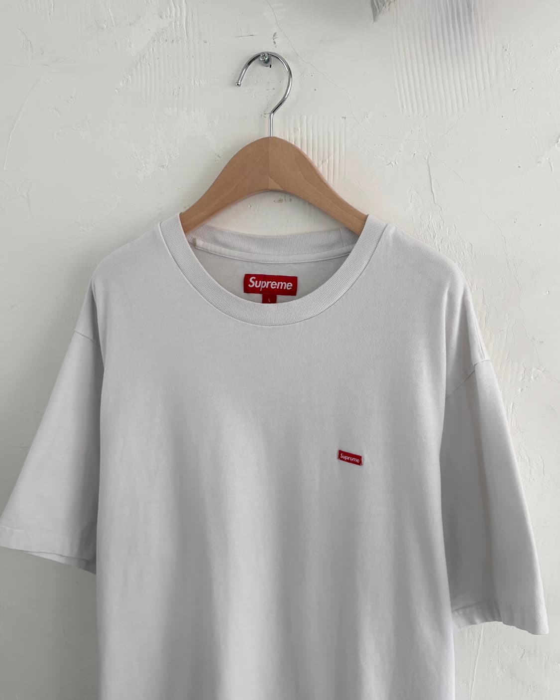 Supreme 슈프림 화이트컬러 박스로고 티셔츠 상품이미지5