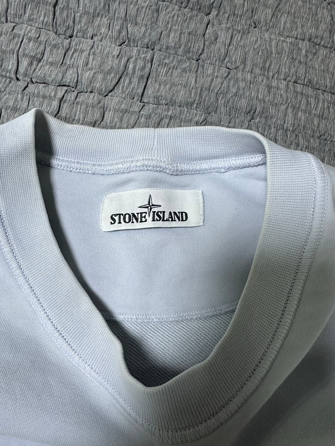 스톤아일랜드 맨투맨 연회색 상품이미지4