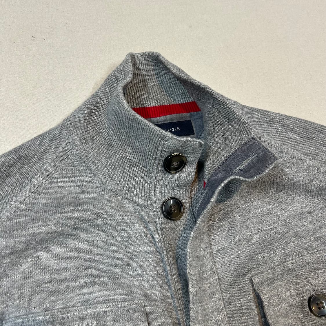 S) 타미힐피거 그레이 니트 가디건 상품이미지4