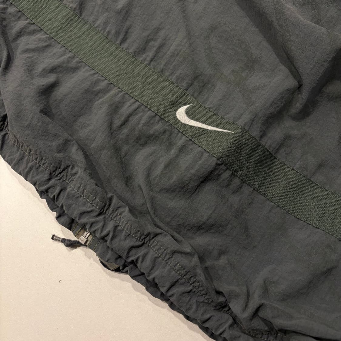 [XL] 90s 나이키 빈티지 저스트두잇 바람막이 그레이 C649 상품이미지10