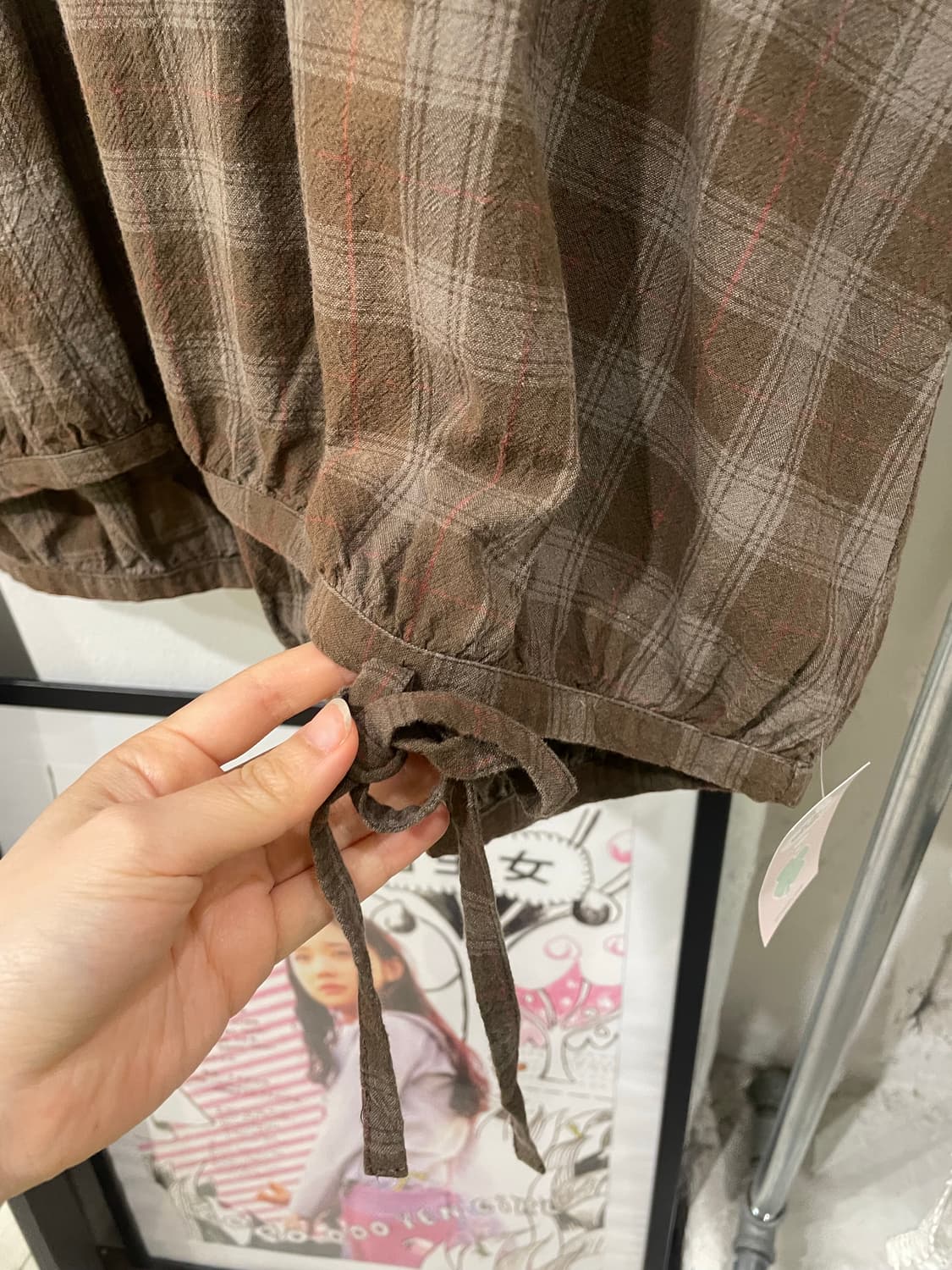 cookie check blouse 상품이미지9