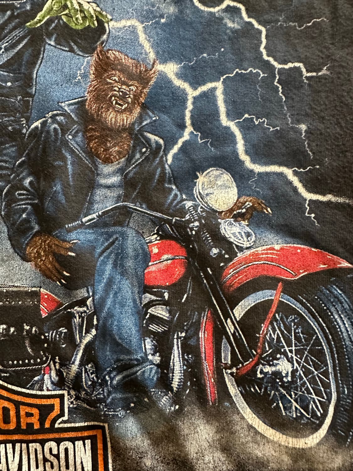 Harley Davidson Monsters Horror tee - XL 상품이미지4