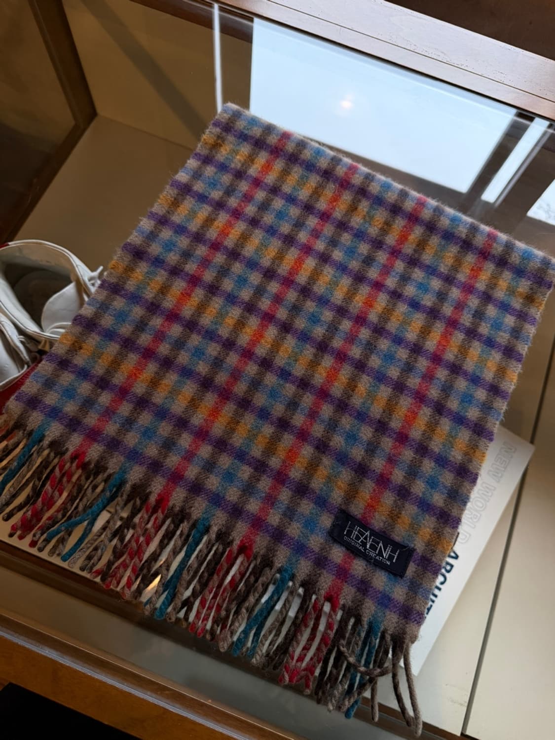 빈티지 캐시미어 머플러 상품이미지9