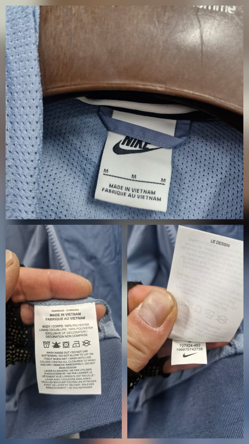 95-100L 나이키 NSW 윈드러너 바람막이 자켓. 상품이미지10